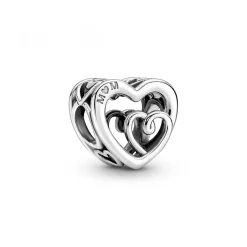 Pandora Charm Moments - Cœurs de l’Infini Entremêlés | Femme Charms