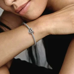 Pandora Charm Moments - Cœurs de l’Infini Entremêlés | Femme Charms