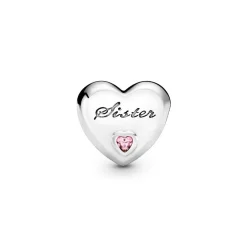 Pandora Charm Moments Cœur Sœur | Femme Charms