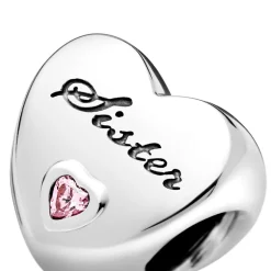 Pandora Charm Moments Cœur Sœur | Femme Charms