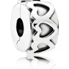 Pandora Charm Moments de vie 791978 - Charm Clip Frandole de Coeurs Femme | Femme Charms