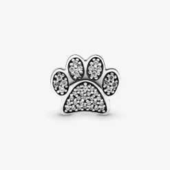 Pandora Charm Moments empreinte de patte scintillante | Femme Charms