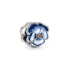 Pandora Charm Moments floral bleue & strass scintillant | Femme Charms