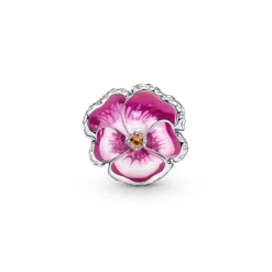 Pandora Charm Moments floral rose & strass scintillant | Femme Charms