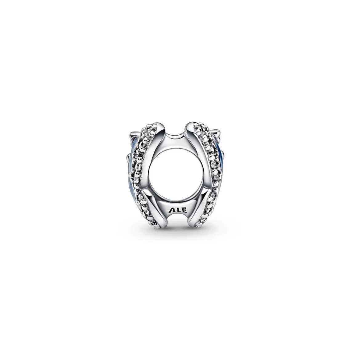 Pandora Charm Moments Papillon bleu scintillant double face | Femme Charms