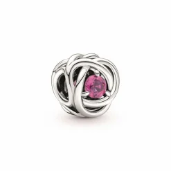 Pandora Charm moments Rose Ajourée & cristaux rose | Femme Charms