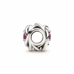 Pandora Charm moments Rose Ajourée & cristaux rose | Femme Charms
