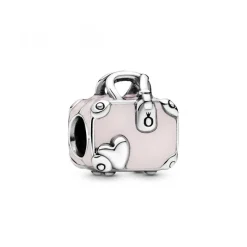 Pandora Charm Moments Sac de Voyage Rose | Femme Charms