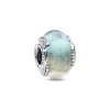 Pandora Charm - Plume Recourbée et Murano Multicolore | Femme Charms