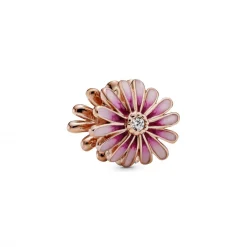 Pandora Charm Rose Marguerites Roses | Femme Charms