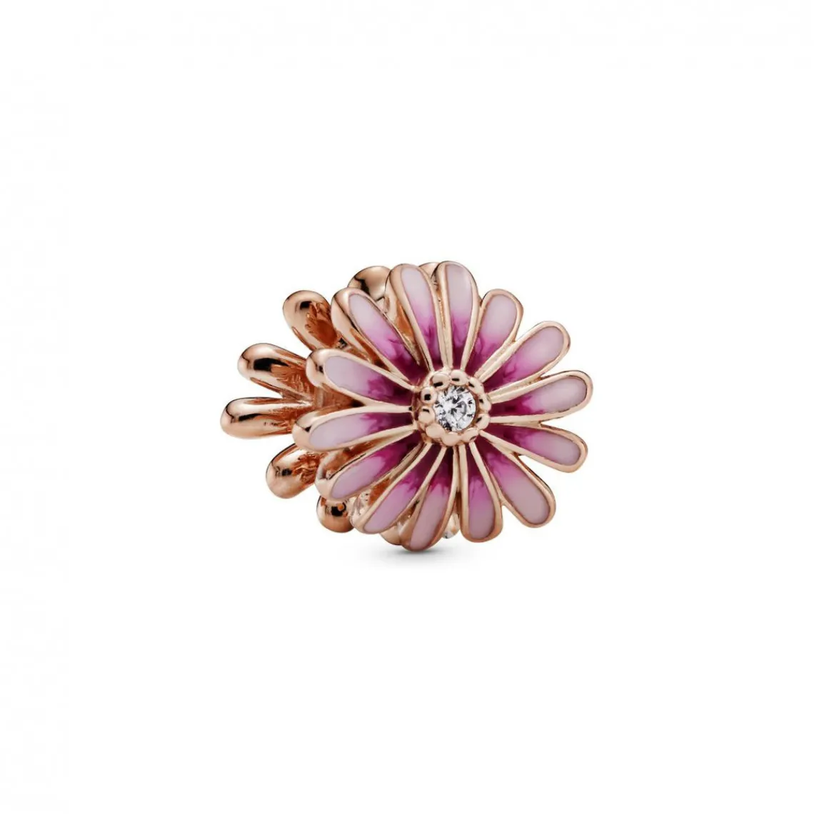 Pandora Charm Rose Marguerites Roses | Femme Charms