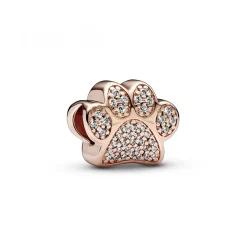 Pandora Charm Patte en Métal doré à l'or rose fin 585/1000 | Femme Charms