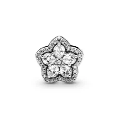 Pandora Charm Pavé Flocon de Neige Scintillant Timeless | Femme Charms