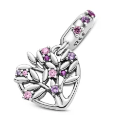 Pandora Charm Pendant Arbre de vie Cœur rose People | Femme Charms