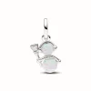 Pandora Charm Pendant Bonhomme de Neige Opalescent | Femme Charms