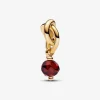 Pandora Charm Pendant Cercle de l'Éternité Rouge Facetté | Femme Charms
