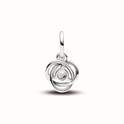 Pandora Charm Pendant Cercles de l’Éternité Incolore | Femme Charms