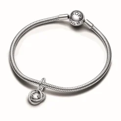 Pandora Charm Pendant Cercles de l’Éternité Incolore | Femme Charms