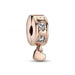 Pandora Charm Pendant Coeur Doré Rose | Femme Charms