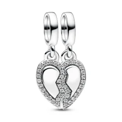Pandora Charm Pendant Cœur de l'Amitié Séparable | Femme Charms