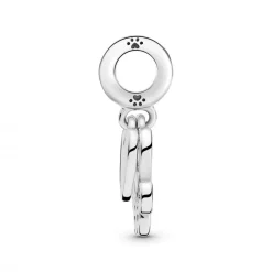 Pandora Charm Pendant Cœur et Empreinte de Pattes Passions | Femme Charms