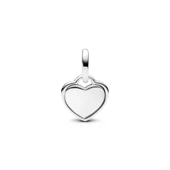Pandora Charm Pendant Cœur Gravable Rose | Femme Charms