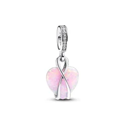 Pandora Charm Pendant Cœur Opalescent Mum | Femme Charms