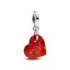 Pandora Charm Pendant Cœur Rouge Opalescent | Femme Charms