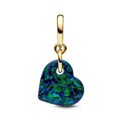 Pandora Charm Pendant Cœur Vert Opalescent | Femme Charms