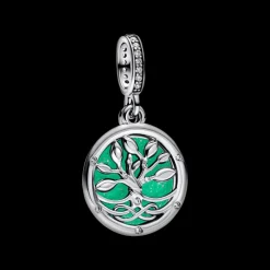 Pandora Charm Pendant Double Arbre de l’Infini Luminescent | Femme Charms