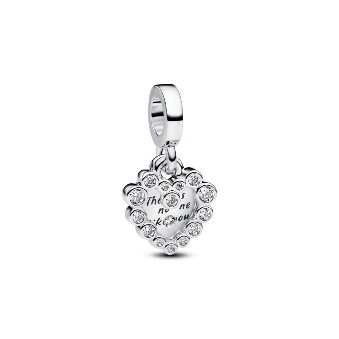 Pandora Charm Pendant Double Cœur Scintillant | Femme Charms