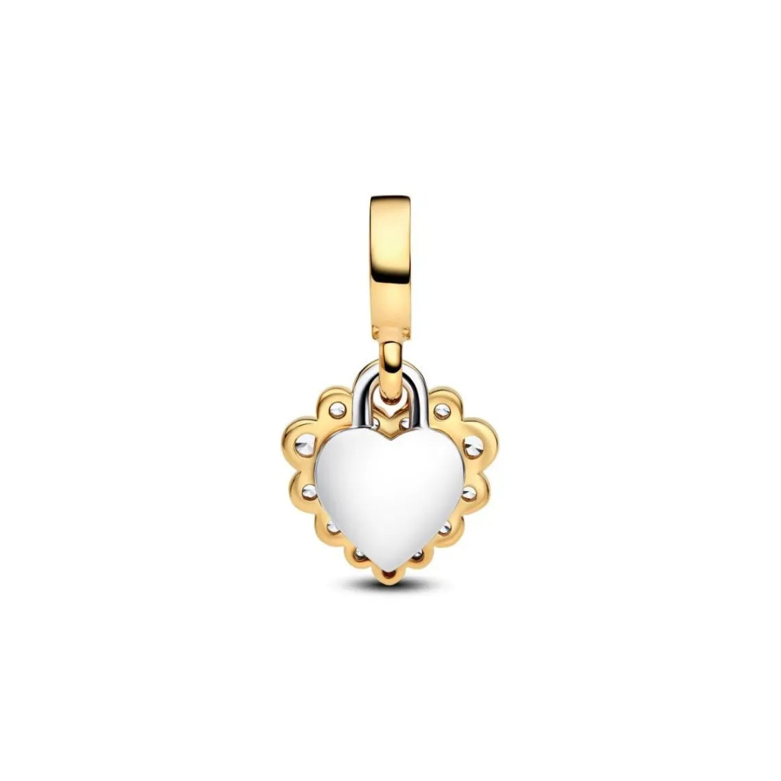 Pandora Charm Pendant Double Cœur Scintillant | Femme Charms