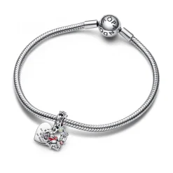 Pandora Charm Pendant Double Disney Winnie l’Ourson et Porcinet | Femme Charms