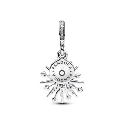 Pandora Charm Pendant Double Feu d’Artifice Scintillant | Femme Charms