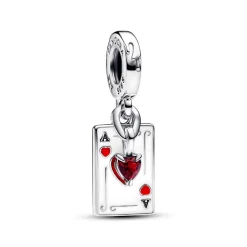 Pandora Charm Pendant Double Les Méchants de Disney Reine de Cœur | Femme Charms