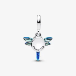 Pandora Charm Pendant Double Libellule Bleu | Femme Charms