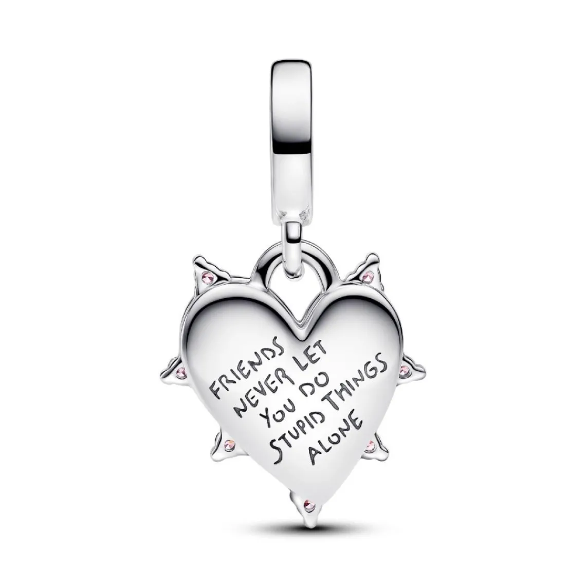 Pandora Charm Pendant Double Opalescent Amitié | Femme Charms
