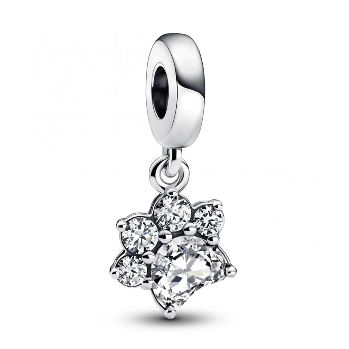 Pandora Charm Pendant Empreinte de Patte Scintillante | Femme Charms