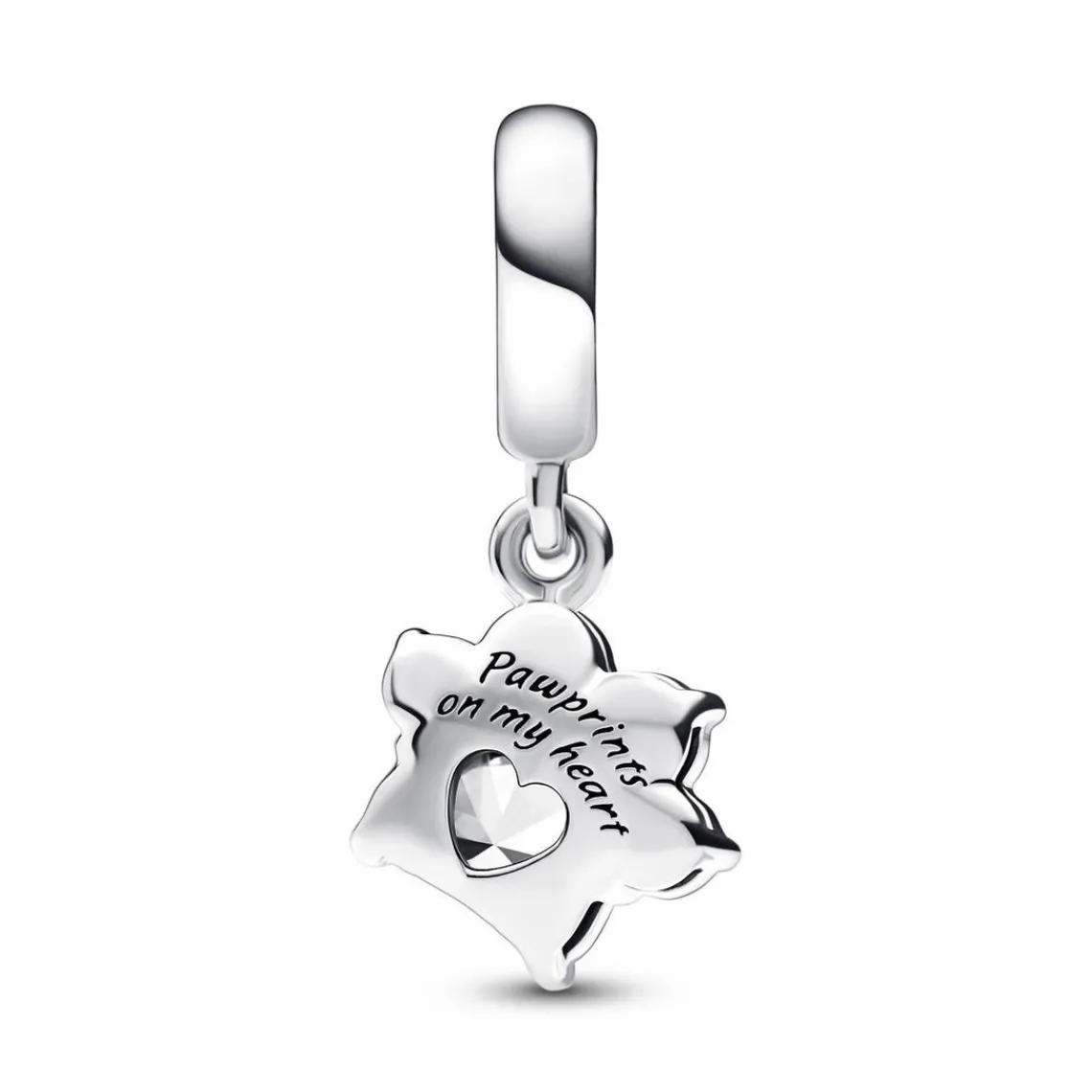 Pandora Charm Pendant Empreinte de Patte Scintillante | Femme Charms