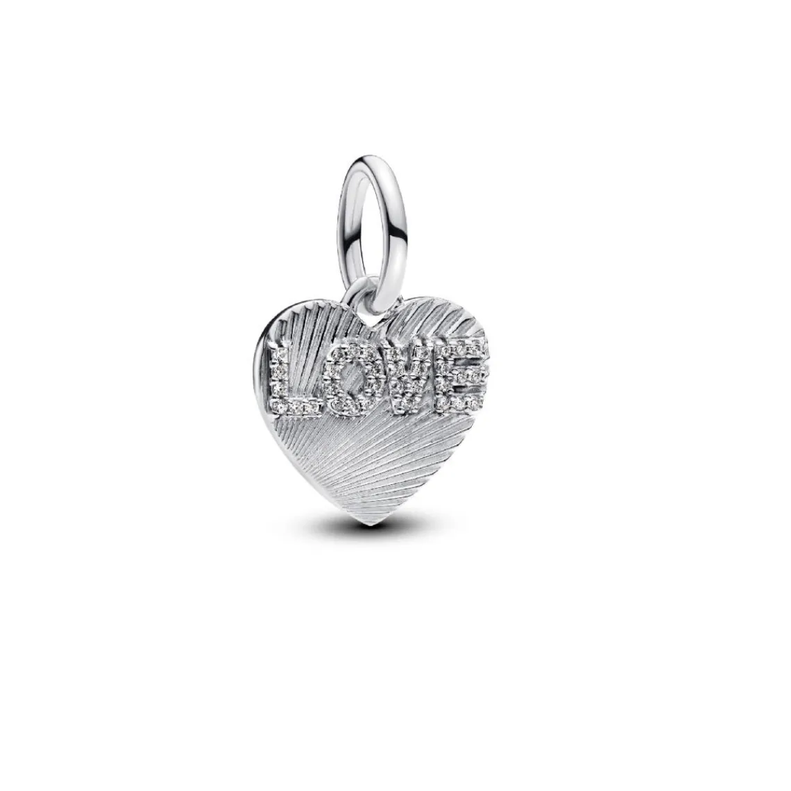 Pandora Charm Pendant Gravable Cœur Love Argent | Femme Charms