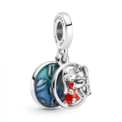 Pandora Charm Pendant Lilo & Stitch Disney x - Argent Bleu | Femme Charms