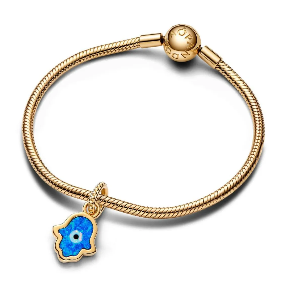 Pandora Charm Pendant Main de Fatma Bleu Opalescent | Femme Charms