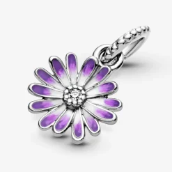 Pandora Charm Pendant Marguerite Violette Garden | Femme Charms