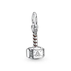 Pandora Charm pendant Marvel x Marteau de Thor gravé | Femme Charms