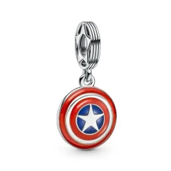 Pandora Charm pendant Marvel x The Avengers Bouclier Captain America | Femme Charms