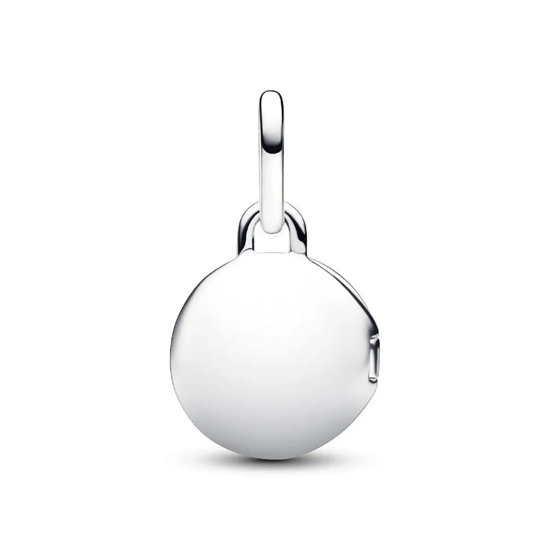 Pandora Charm Pendant Médaillon Amour Ouvrable et Gravable Argent | Femme Charms