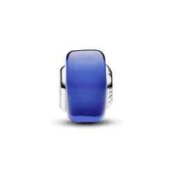 Pandora Charm Pendant Mini Murano Bleu | Femme Charms