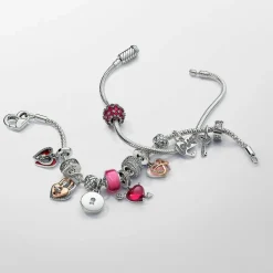 Pandora Charm Pendant Mini Murano Rose | Femme Charms