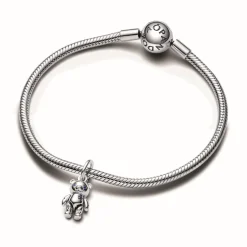Pandora Charm Pendant Ours en Peluche Articulé | Femme Charms