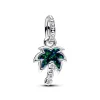 Pandora Charm Pendant Palmier Vert Opalescent | Femme Charms
